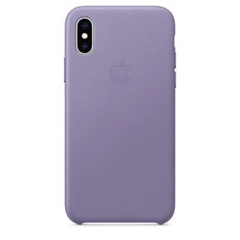 Чохол-накладка Leather Case (AAA) для iPhone X/Xs Lilac (ALCXSLC)