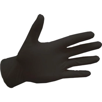 Перчатки нітрилові, BLACK easyCARE - 100 шт/уп, S