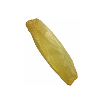 Нарукавники LDPE 30 мкм желтые (100 шт/уп)