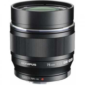 Объектив OLYMPUS ET-M7518 75mm 1:1.8 Black (V311040BE000)
