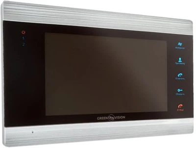 IP видеодомофон Green Vision GV-055-AHD-J-VD7SD Silver (LP6745)