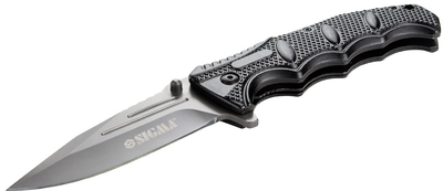 Нож раскладной Sigma 124 мм рукоятка Алюминиевый сплав (4375851)