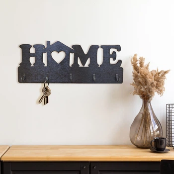 Ключница HOME с сердечком