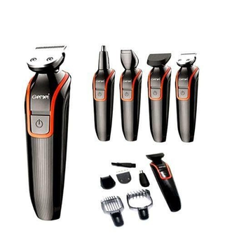 Машинка для стрижки волос и бороды 6в1 бритва триммер Gemei GM-583 Pro