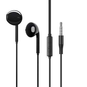 Навушники BOROFONE BM54 Maya Universal Earphones with mic Black (6931474735287)