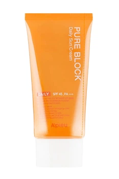 Солнцезащитный крем A'pieu Pure Block Natural Daily Sun Cream SPF45/Pa+++ 50 мл (8809581450615)