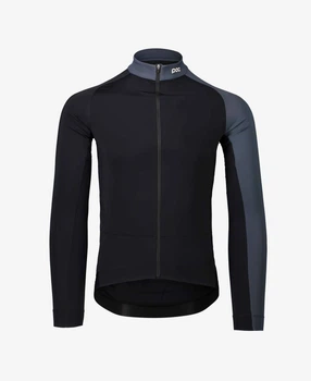 Велоджерси POC Essential Road Mid LS Jersey S Чорний-Сірий
