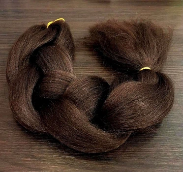 Канекалон Jumbo braid №4 коричневий 60 см