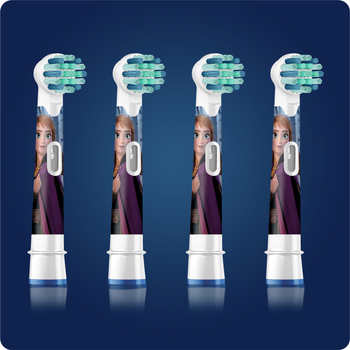 Насадки для электрической зубной щётки Oral-B Kids 4 шт (EB10 4 refill Frozen II)