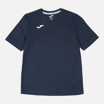 Подростковая футболка для мальчика Joma Combi 100052.331 141-152 см 2XS Темно-синяя (9997628744045)