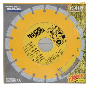Диск алмазный Mastertool 115 мм "segmented" 19-0115