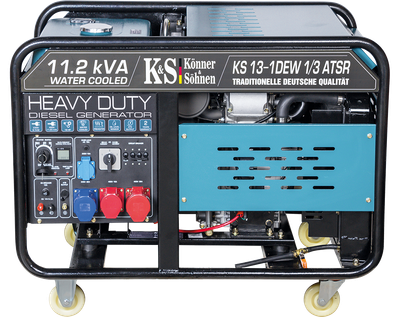 Генератор дизельний Konner&Sohnen KS 13-1DEW 1/3 ATSR