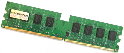 Оперативная память Princeton DDR2 2Gb 800MHz PC2 6400U 2R8 CL6 (PTD-DM8400C6/2G) Б/У