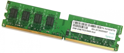 Оперативная память Apacer DDR2 2Gb 800MHz PC2 6400U CL6 (76.A153G.B770C) Б/У