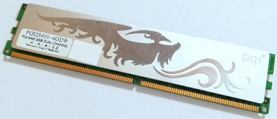 Игровая оперативная память PQI DDR2 2Gb 667MHz PC2 5400U CL4 (PQI25400-4GDB) Б/У