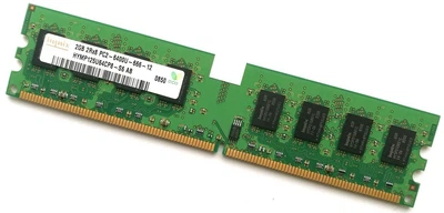 Оперативная память Hynix DDR2 2Gb 800MHz PC2 6400U CL6 (HYMP125U64CP8-S6 AB) Б/У