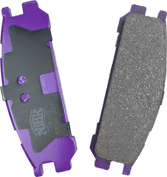 Колодки тормозные дисковые NiBK PN7249 - (V9118F005, 1Y0V2648Z)