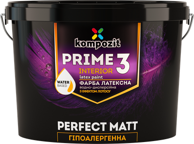 Фарба Kompozit Prime 3 безбарвна 2.7 л арт - 4820085745537