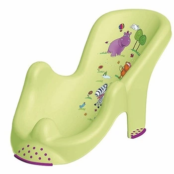 Анатомический лежак для купания Keeeper Hippo зеленый (KEE-8619)