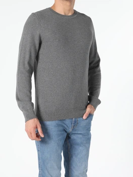 Джемпер чоловічий Colin's CL1046786MGA S Grey Melange (8682240425830)