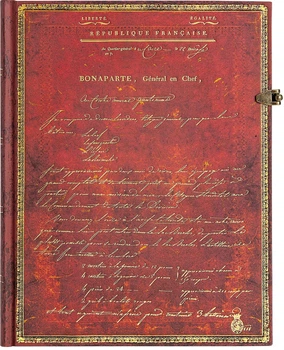 Записная книга Paperblanks Наполеон 18 х 23 см 144 страницы в линию (9781439754160)