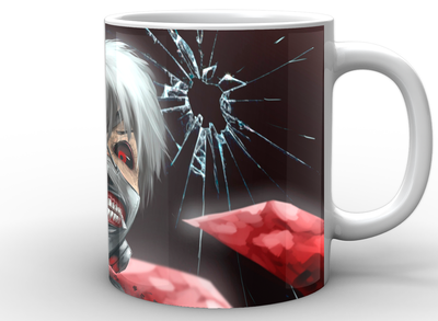 Кухоль Geek Land білий Tokyo Ghoul Токійський гуль фан артTG.02.022