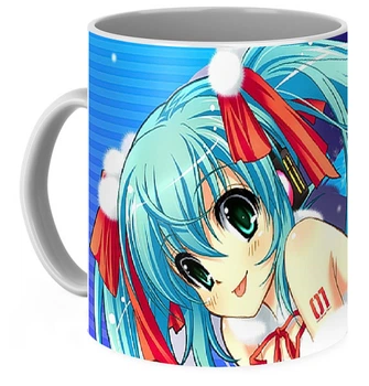 Кружка Вокалоиды Vocaloid Хацунэ Мику Hatsune Miku Чунь цзе праздник весны VC 02.11