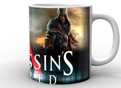 Кружка GeekLand Assassins Creed&nbsp;Кредо Ассасина&nbsp;одинокий воин AC.02.18