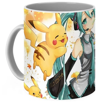 Кружка Вокалоиды Vocaloid Хацунэ Мику Hatsune Miku pokemon VC 02.07