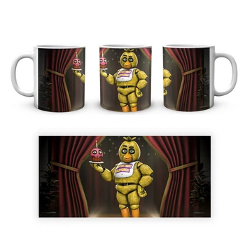 Кухоль Five Nights At Freddys П'ять ночей з Фредді Чіка з кексом FN.02.394 ( 19982 )