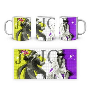Кружка GeekLand Неймовірні пригоди ДжоДжо JoJo's Bizarre Adventure Спідвагон та Вільям Цепелі JJ 02.578