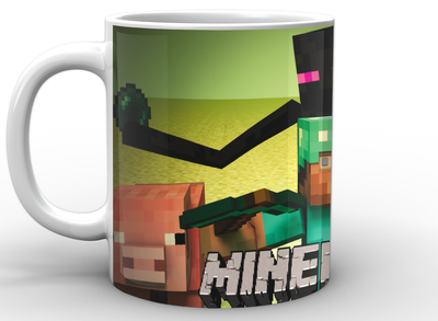 Кружка GeekLand Minecraft Майнкрафт Стив MС.02.019