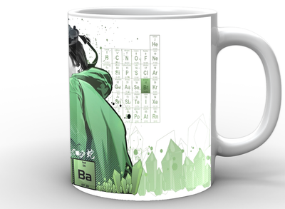 Кружка Geek Land белая Breaking Bad Во все тяжкие фан арт BB.02.005.155