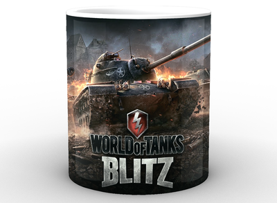 Кружка World of Tanks Мир танков постер&nbsp;WT.02.002