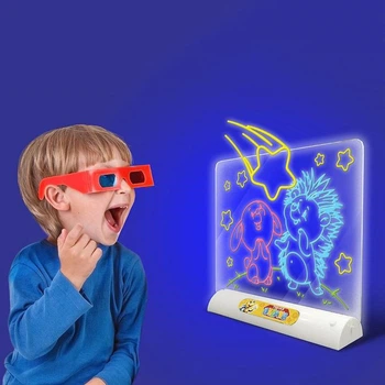 Доска-планшет 3Д доска для рисования 3D Magic VU-555 Drawing Board