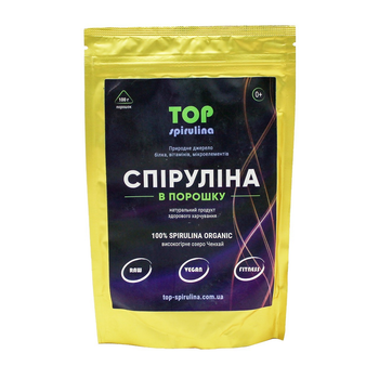 ТОП Спирулина из озера Ченхай в порошке 100 г