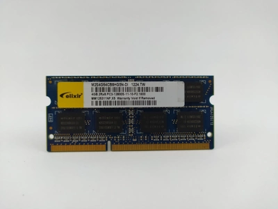 Оперативная память для ноутбука SODIMM Elixir DDR3 4Gb 1600MHz PC3-12800S (M2S4G64CB8HG5N-DI) 5270 Б/У