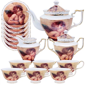 Чайный сервиз Sabefet Angel на 15 предметов ТSS32281