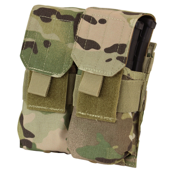 Подсумок для AR магазинов для карабина молле Condor Double M4 Mag Pouch MA4 Dig.Conc.Syst. A-TACS FG