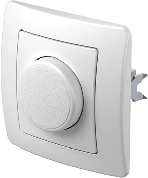 Светорегулятор поворотно-нажимной для LED ламп TEM EKONOMIK 250W белый