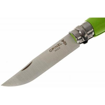 Нож Opinel №7 Inox VRI Trekking light green (001442)