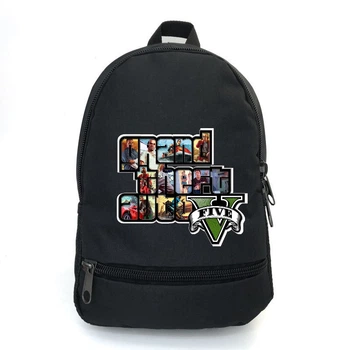 Рюкзак ГТА подростковый BIG School Bag (gta 005) черный (43 х 30 х 17 см)