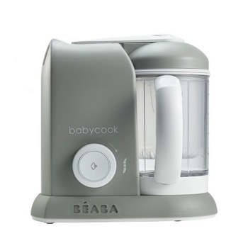 Пароварка-блендер 4 в 1 Beaba Babycook Grey 1100 мл / 400 Вт з автовідключенням і звуковим сигналом
