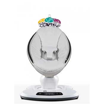 Закачуючий центр 4moms MamaRoo Classic Grey 5 траєкторій руху, 5 швидкостей та MP3 + додаток та мобіль з іграшками