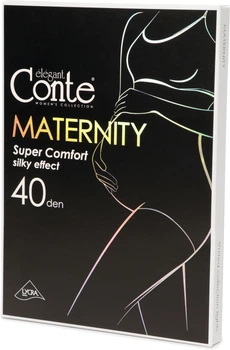 Колготы 40 Den для беременных Conte Elegant Ce Maternity 5 р Бежевые (4810226512487)