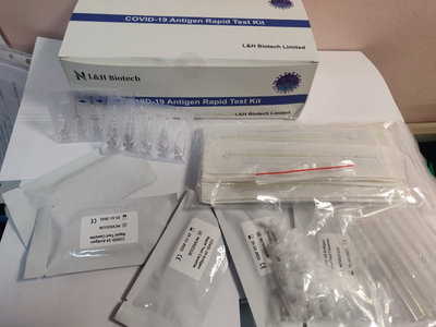 Експрес-тести 1 шт в уп BIOTECH на антиген (ПЛР) L&H Biotech Limited