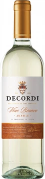 Вино Decordi Bianco Amabile біле напівсолодке 0.75 л (8008820161040)