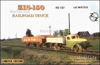 ZZ87035 ZiS-150 Soviet railroad truck 1:87 ZZ MODELL (ZZ87035)