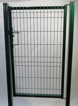 Калитка Техна ЛАЙТ 930х1000мм из сетки Ø4мм с полимерным покрытием, рама 40х40 мм зеленая (RAL6005 KTЕ-01)