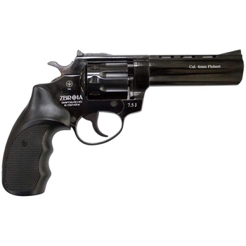 Револьвер PROFI-4.5" під набої Флобера чорний/пластик калібр 4мм